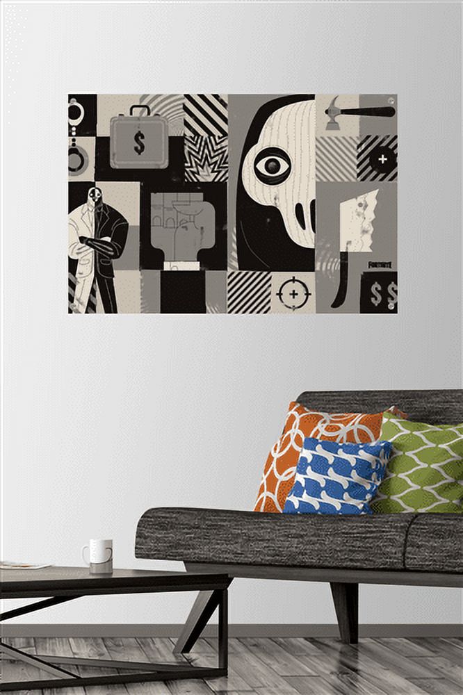 Fortnite - Henchman Wall Poster with Push Pins, 22.375" x 34"