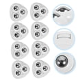 thumbnail image 4 of Mobutofu 8 Pcs Petites Roues pour Chariot Blanc à Utiliser Conteneur Usage Domestique, 4 of 7