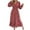 Red, variant on THDHVS Dresses for Women,Summer Dress,Womens Summer Long Sleeve Crew Neck Long Dresses Fashion Casual Fits Flowy Tiered Boho Beach Vacation Sundress Red L