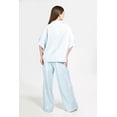 thumbnail image 3 of Conjunto camisero con brillo Roman Fashion /Juvenil, 01645 (Azul cielo) azul cielo G, 3 of 5