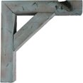 thumbnail image 3 of Ekena Millwork 3 1/2"W x 10"D x 14"H Vintage Farmhouse Bracket, Barnwood Decor Collection, Driftwood Blue, 3 of 8