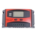 thumbnail image 2 of 12V 24V Solar Panel Regulator,USB Ports Solar  Controller with 3 Stage Charging Management IOS Charging Support for Photovoltaic Systems, 2 of 7