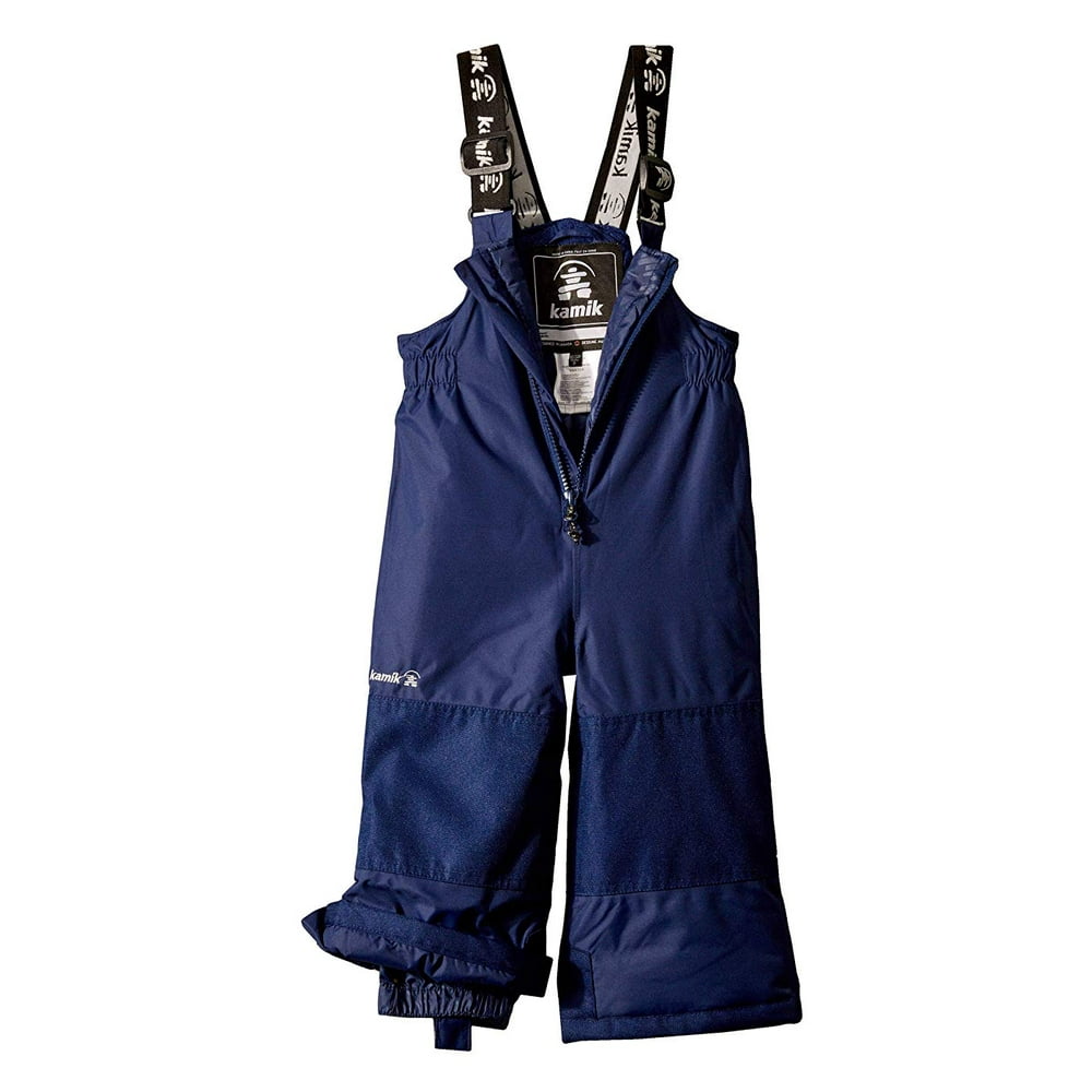Kamik Kids Winkie Snow Bib (Infant/Toddler/Little Kids/Big Kids) Navy