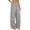 Gray, variant on Women's Travel Cargo Pants Baggy Wide Leg Stretchy Hiking Pants Multi-Pocket Lightweight High Waisted Tactical Pants Streetwear Y2K Trendy Fall Plus Size