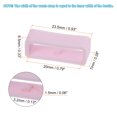 thumbnail image 2 of Uxcell 6pack Watch Strap Loop Fastener Rings 20mm Rubber Watch Holder Keeper Light Pink, 2 of 6