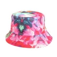thumbnail image 2 of Njoeus Cute Bucket Hat Colored Beach Travel Fisherman Cap for Men Women Teens - Reversible Double-Side-Wear, 2 of 3