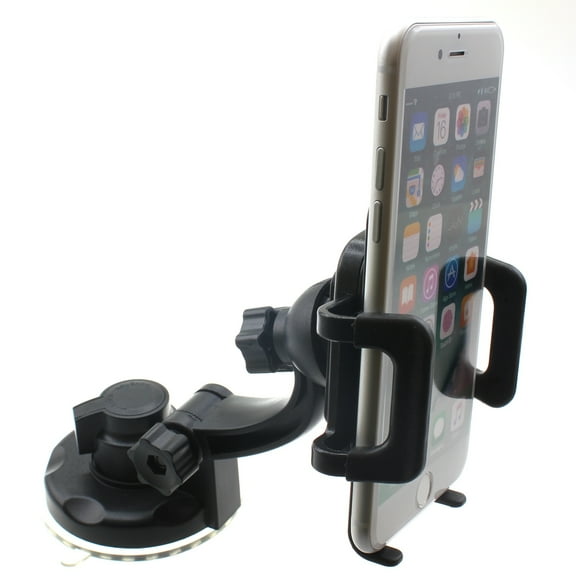 For Motorola Edge Plus (2023) - Windshield Car Mount, Holder Glass Cradle Swivel Dock Suction Stand Compatible With Motorola Edge  (2023) Phone