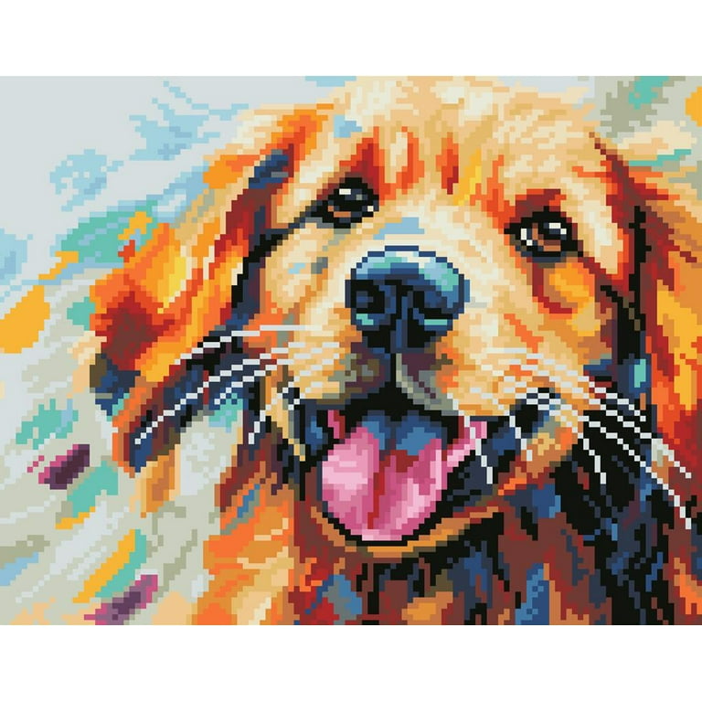 DIAMOND DOTZ® Color Splash Dog Special Edition Diamond Painting