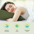 thumbnail image 5 of Hemp Fabric 20x26" Standard Pillowcase - Soft Washable Hypoallergenic Pillow Cover, Yellow, 5 of 7