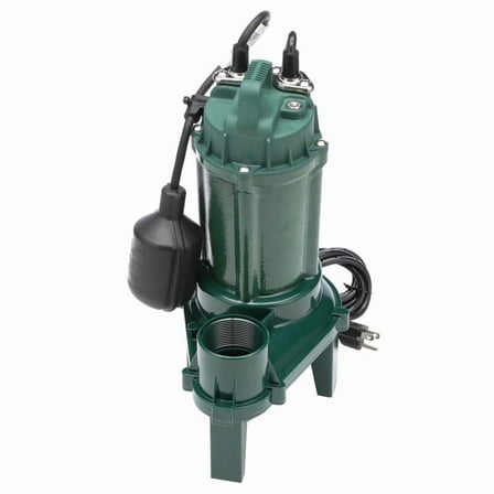 Zoeller 1261-0001 Sewage Pump, 1/3HP
