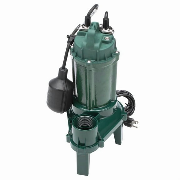 Zoeller 1261-0001 Sewage Pump, 1/3HP