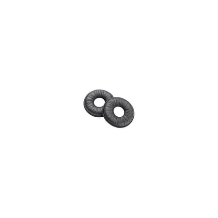 UPC: 0017229123090 | Plantronics Leatherette Ear Cushions for SupraPlus Wireless Headsets (Pair Black) (71782-01)