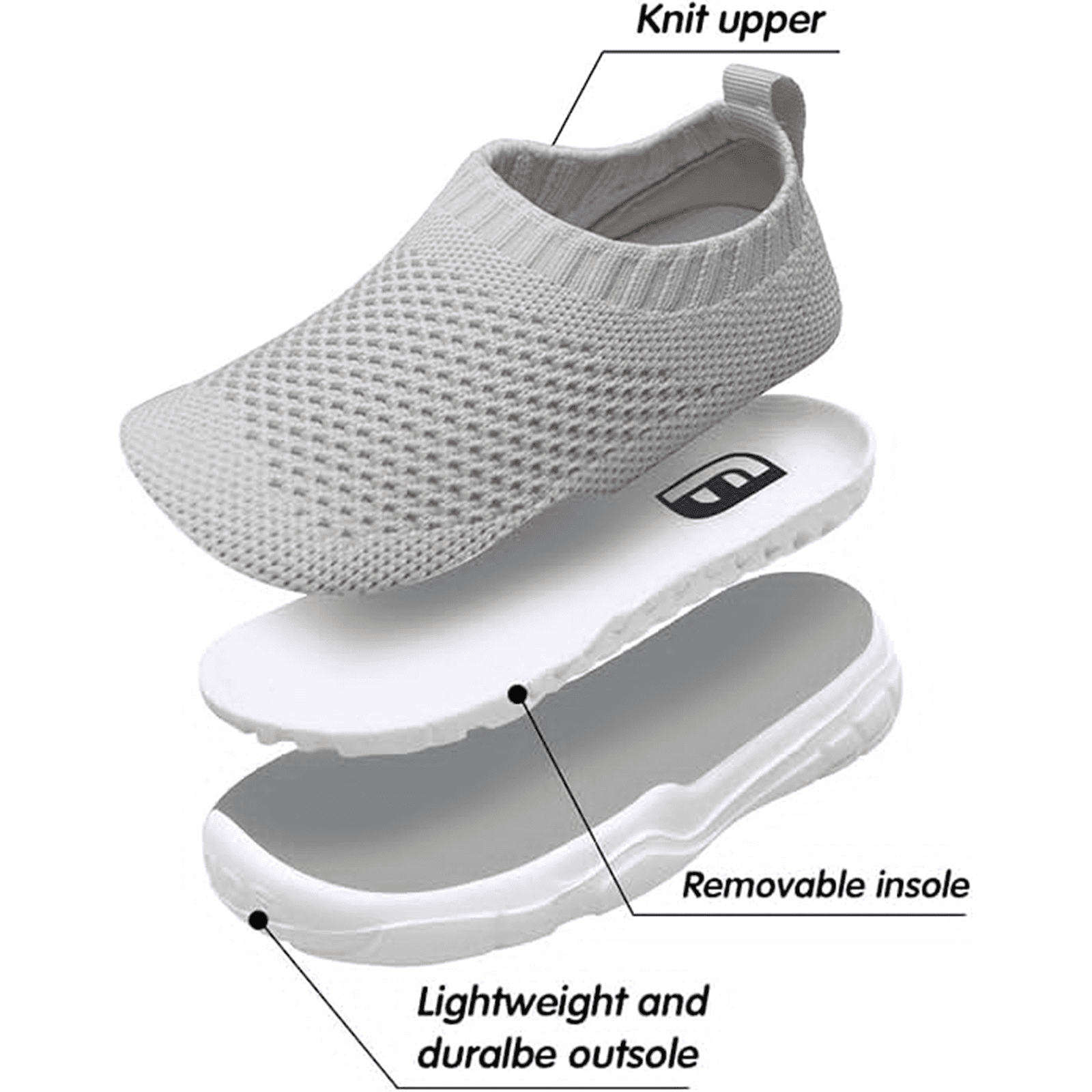 Toddler Knit Shoes for Boys and Girls