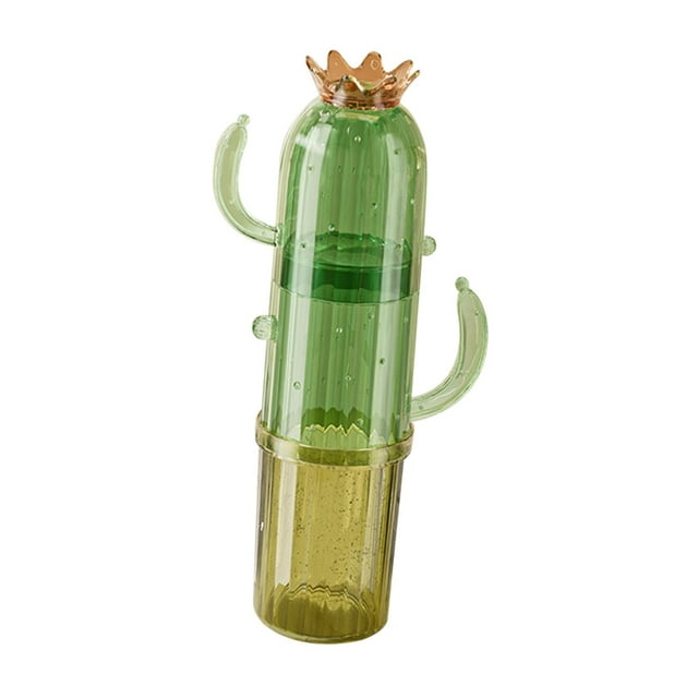 Vaso para cepillo de dientes, soporte para cepillo de dientes, caja de almacenamiento de pasta de dientes reutilizable, vaso de enjuague, 3 verde