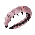 thumbnail image 3 of HomeKingdee Cloth-wrapped Wavy Headbands for Women- Textured Serrated Hair Accessory for Secure Hold on Parties, Work, School and Holidays, 3 of 6