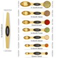 thumbnail image 2 of Juego de cucharas medidoras BIDFUL magnéticas de acero inoxidable, 2 of 8