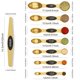 thumbnail image 2 of Juego de cucharas medidoras BIDFUL magnéticas de acero inoxidable, 2 of 8