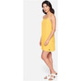 thumbnail image 3 of Vestido sin mangas Hurley Claire Rib para mujer miel dorado S, 3 of 5