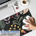 thumbnail image 4 of Premium XXL Extended Gaming Mouse Pad: High-Quality Desk Pad with Stitched Edges, Non-Slip Rubber Base, Large Mouse Pad for Work, Game, Office, Home - Unique Weeds Design, 31.5 x 11.8 inch, 4 of 7