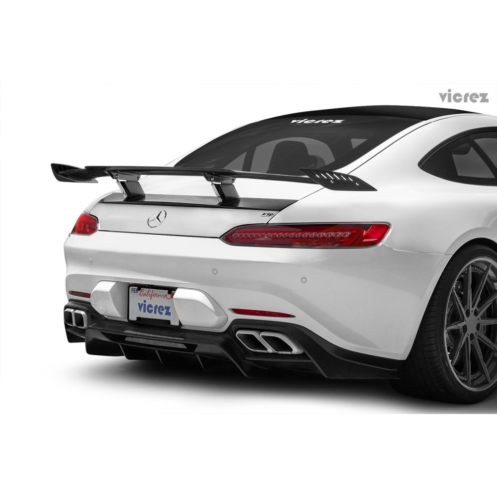 Vicrez MercedesAMG GT S C 20162018 LV Carbon Fiber Rear Wing Spoiler