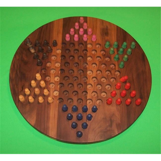 chinese checkers wooden pegs