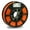 Orange, variant on Kodak 3D printing ABS Filament 2.85 mm (Red)