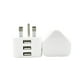 thumbnail image 5 of Cargador de viaje USB estándar británico 1A con tres puertos para teléfonos móviles, 5 of 6