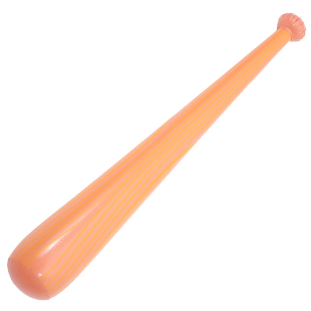 1Pcs Batte de Baseball Gonflable Jouet Grain de Bois Kaki pour Fêtes et Activités Extérieures