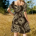 thumbnail image 3 of Paisley 2025 Dress Evening Elegant And Chic Women for Outfits Beach Clothes Women Dress, 3 of 6