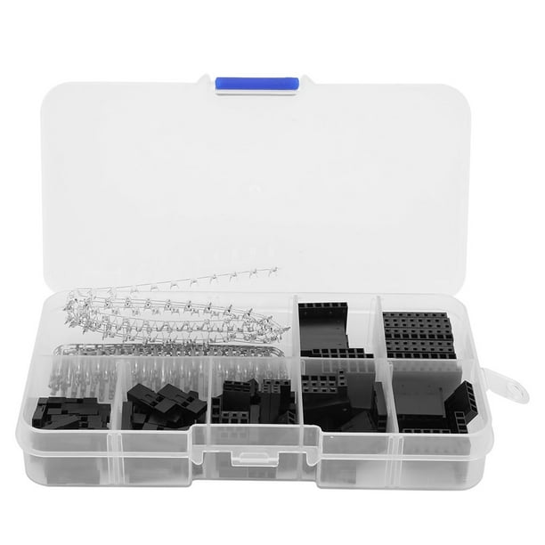310PCS Cable Jumper Pin Connector Housing Kit Male Crimp Pin Female ...