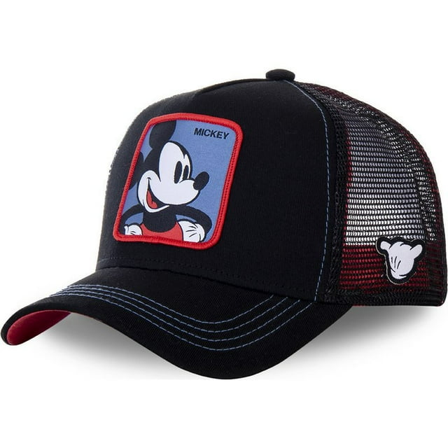 Cartoon Disney Mickey Goofy Sun Protection Baseball Cap Kawaii Donald Duck Outdoor Visor Sports Hat Adjustable Trucker Mesh Hat