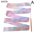 thumbnail image 3 of Dance Ribbons Streamers,305cm Unisex Kids Gymnastics Ribbon Wands,Perfect Rhythm Sticks For Talent Shows, Artistic Dancing, Baton Twirling, 3 of 8