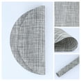 thumbnail image 2 of Unique Bargains 6 Packs Round Placemats for Kitchen Dining Table Decor Gray 14x14in, 2 of 7