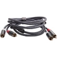thumbnail image 3 of RCA Stereo Cable, [6Ft/1.8M, Dual Shielded Gold-Plated] 2RCA Male to 2RCA Male Stereo Audio Cable fo, 3 of 5