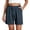 Navy, variant on Lixiuxyad Flowy Shorts for Women Relaxed Fit Elastic Shorts For Comfortable Everyday Knit Short With Breathable And Flexible Waistband Sizes S-2XL,Black