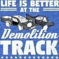 thumbnail image 2 of CafePress - Demo Derby Life Is Better A - Cute Infant Baby Football Bodysuit, 2 of 3