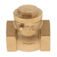 thumbnail image 2 of Femenino Cobre Amarillo Del Conector de La Válvula de Retención para El Compresor de Aire - DN40 Gloria válvula de retención sin plomo BSP, 2 of 6
