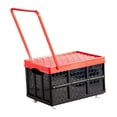 thumbnail image 1 of Contenedor de almacenamiento multifuncional Organizador Hogar Comida Bebida Garaje Plegable Plegable Camping Caja Cajas para jardín al negro con rueda Soledad Cajas de campamento al aire libre, 1 of 10