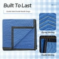 thumbnail image 3 of ZenSports 24 Moving Packing Blankets 80" x 72" (35lb/Dz) Professional Quilted Moving Pad, 3 of 10