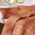 thumbnail image 4 of Juego de edredón Bedsure Tufted Boho California King Terracotta, 4 of 8