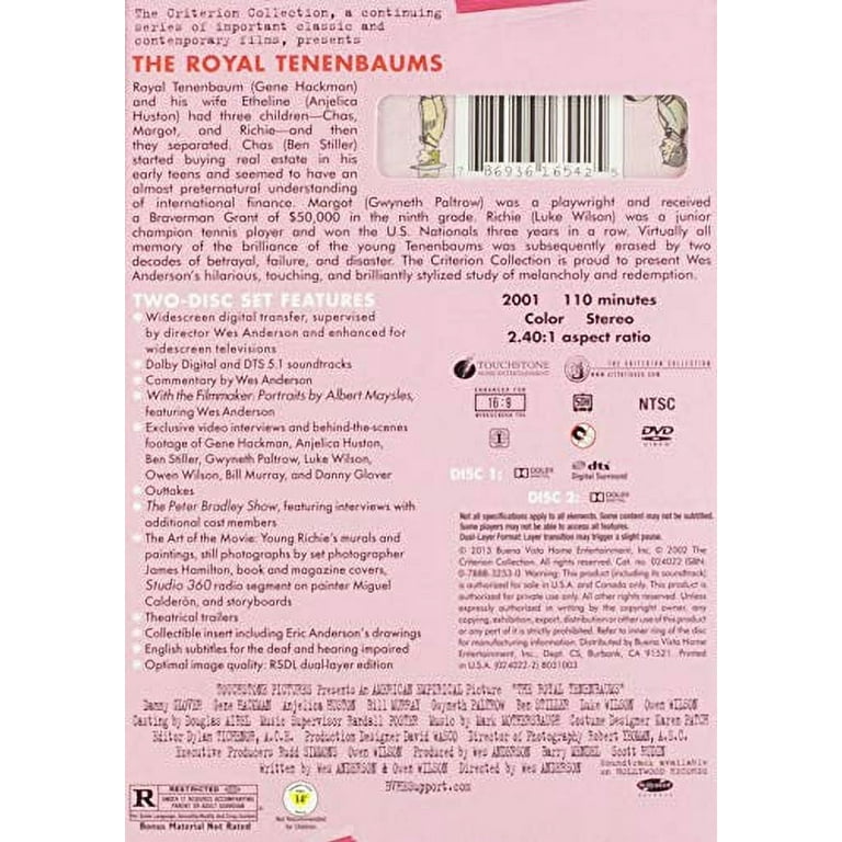 ザ・ロイヤル・テネンバウムズ DVD Amazon.co.jp: ザ・ロイヤル・テネンバウムズ [DVD] : ジーン