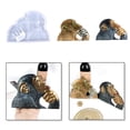 thumbnail image 2 of SDFGTstore 3D Monkey Silicone Mold for Home Decorations and Crafting Figures Resin Molds, 2 of 18