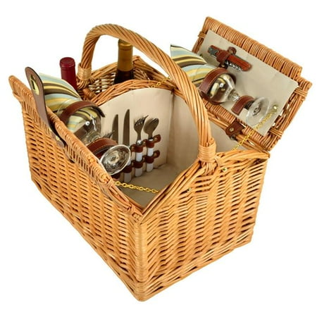 

Vineyard Picnic Basket for Two - Santa Cruz