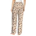 thumbnail image 3 of Daiia Cute Coffee Bean Print Women's Sleep Pant with Pockets and Drawstring,Pajama Pants-Small, 3 of 9
