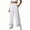 #225-White, variant on Ailaofu Women's Jacquard Floral Embroidered Wide Leg Long Trousers, Elastic High Waist Vintage Casual Bottom, Spring Elegant Pants for Daily Outing Weekend Travel Casual Wear