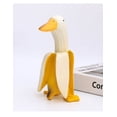 thumbnail image 5 of Estatua artística de pato y plátano amarillo, decoración creativa y caprichosa para jardín, pato, plátano pelado, patio al aire libre, 5 of 5