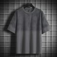thumbnail image 4 of PNTUTB Oversized Shirts for Men Casual Short Sleeve Crewneck Color-blocking Washed Basic Loose Tees, 4 of 6