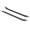 Black, variant on Adjustable Front Bumper Lip Splitter Strut Rod Tie Support Bar 150mm