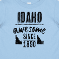 thumbnail image 4 of Inktastic Idaho Awesome Since 1890 Boys or Girls Baby T-Shirt, 4 of 5