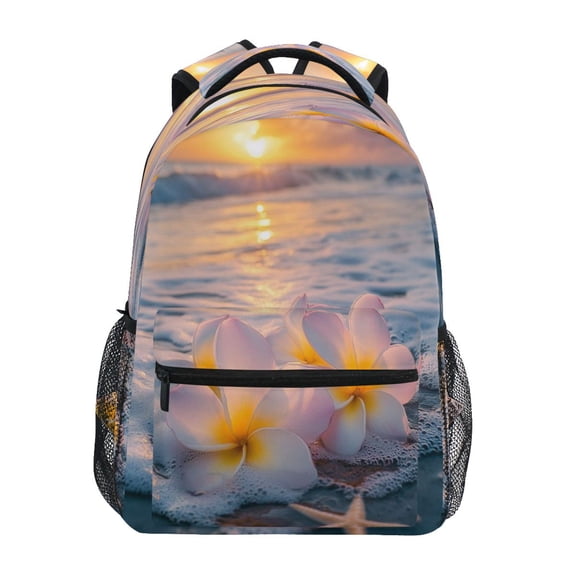 DIXRUYEE Backpack Schoolbag Tropical Bliss Pattern 15L/18L 2-SIZE